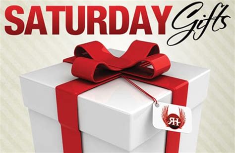 red hawk casino saturday gifts.